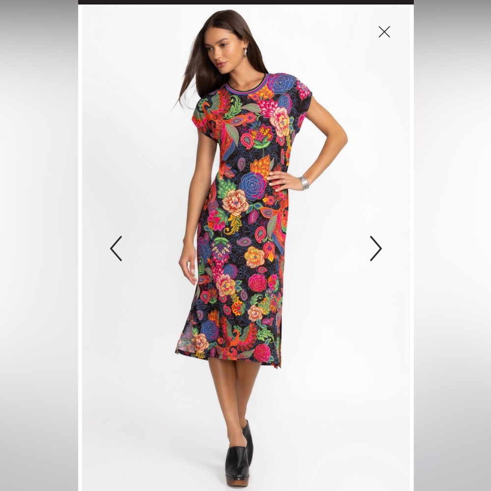 NWT JOHNNY WAS THE JANIE FAVORITE RELAXED KNIT DRESS